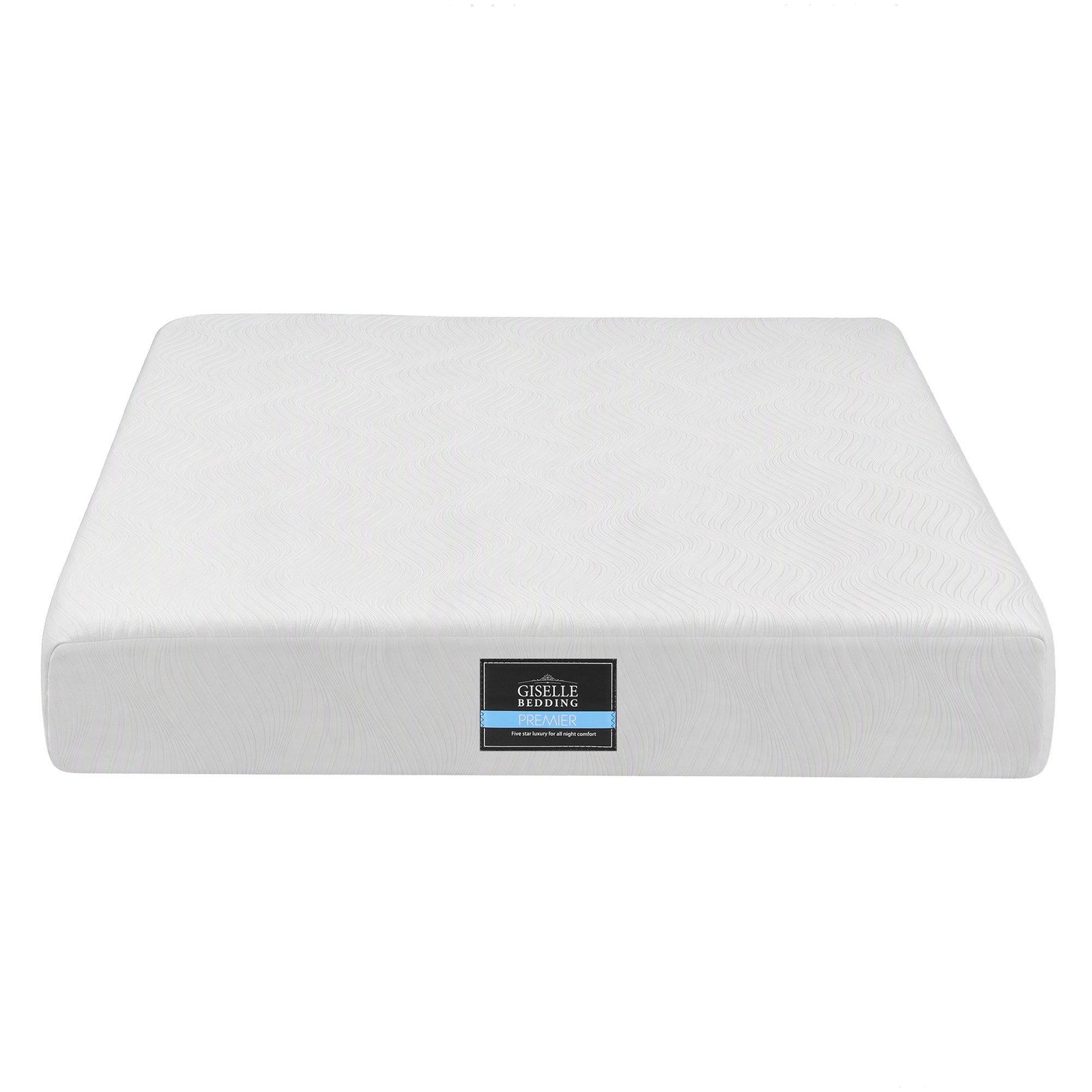 Giselle 25cm Double Hybrid Mattress Soft Knitted Fabric Edge Support Gel Foam