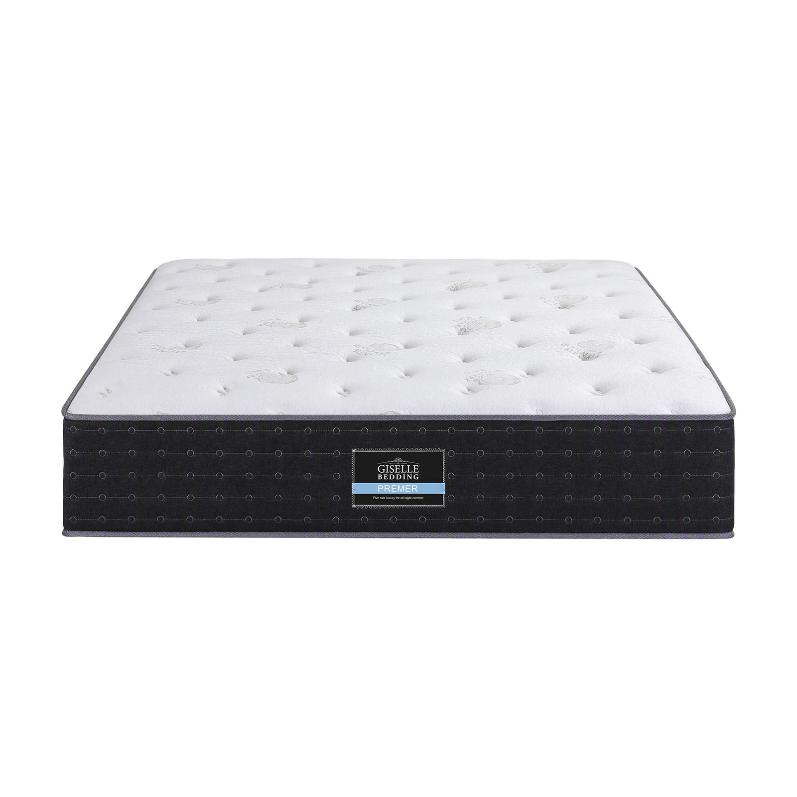 Giselle Double Reversible Spring Mattress Cashmere Cover Gel Foam Firm 35cm