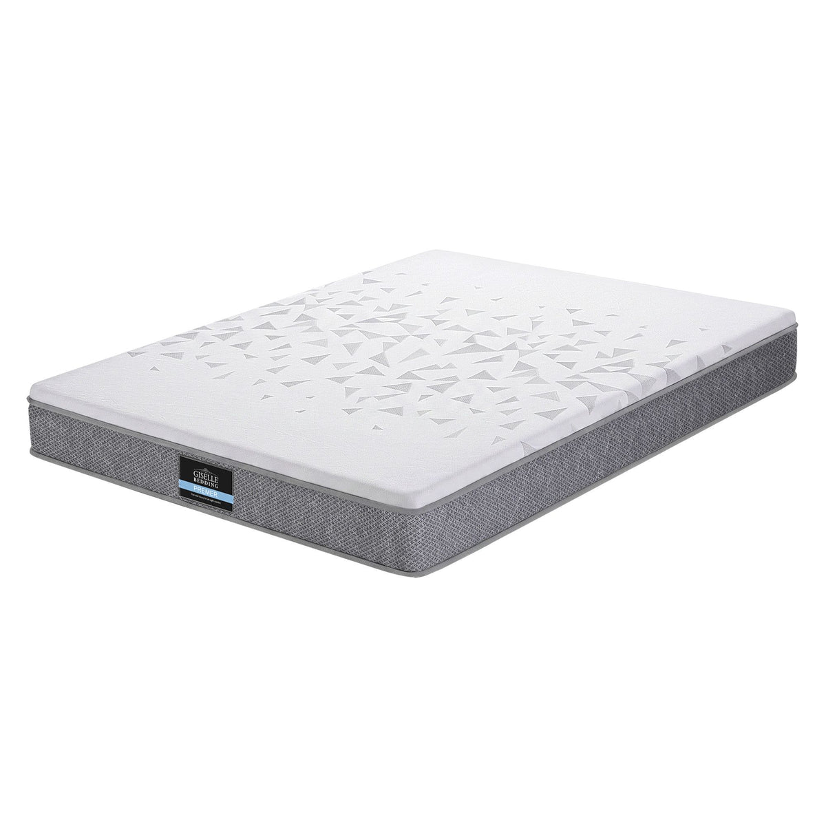 Giselle Bedding King Mattress 23cm Pocket Spring Mattress with Adjustable Firmness Reversible Foam Layer for Medium Firm & Firm Support Motion Isolation Bedroom Bed