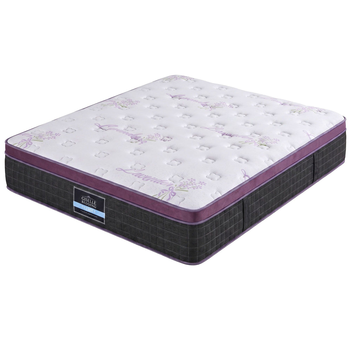 Giselle Double Euro Top Mattress Firm Pocket Spring Edge Support