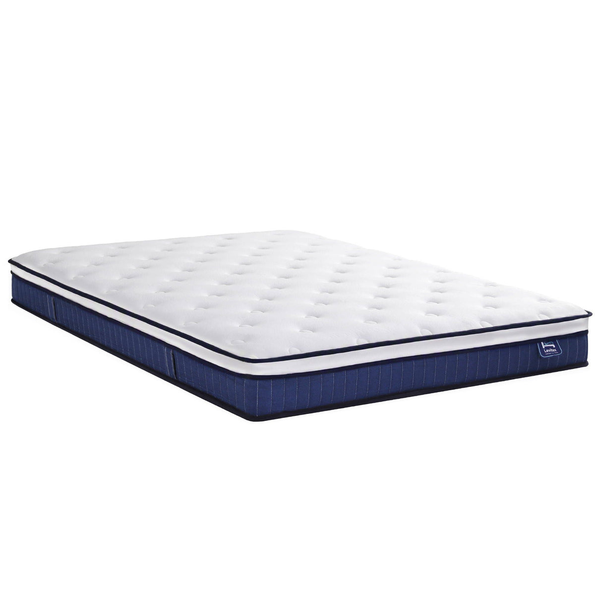 Levitex Double Mattress 23CM With Pocket Spring &amp; Cooling Gel Foam, Medium-Firm Full-Body Support, Mattresses In A Box