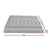 Giselle Bedding 8cm Memory Foam Mattress Topper 7-Zone Graphite Single