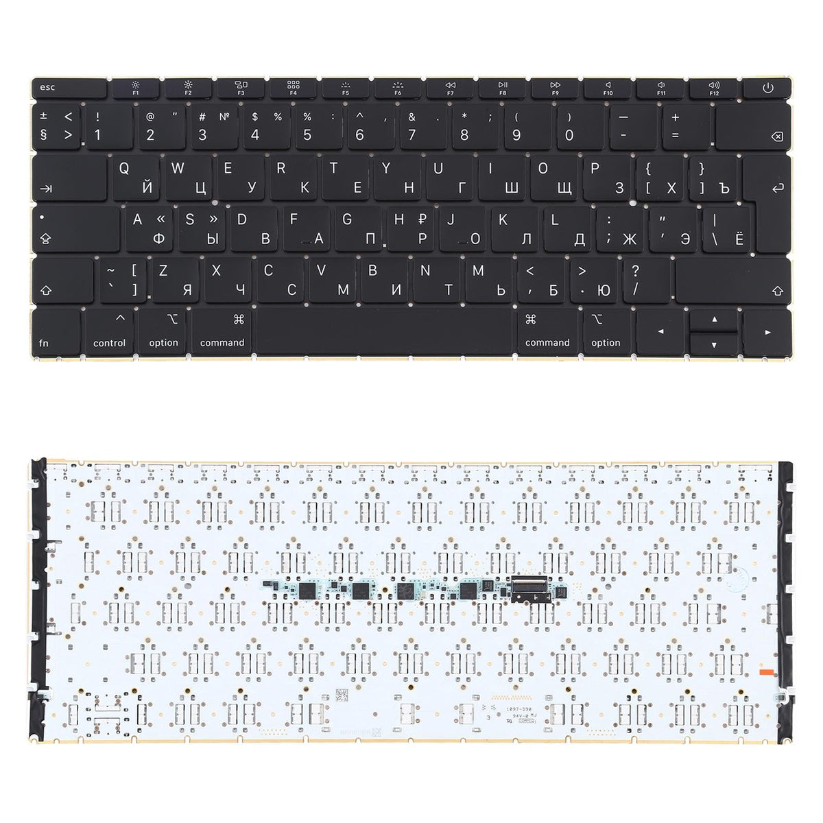 12-Inch Russian Keyboard For Macbook Retina - Compatible With A1534-1915197939471486976