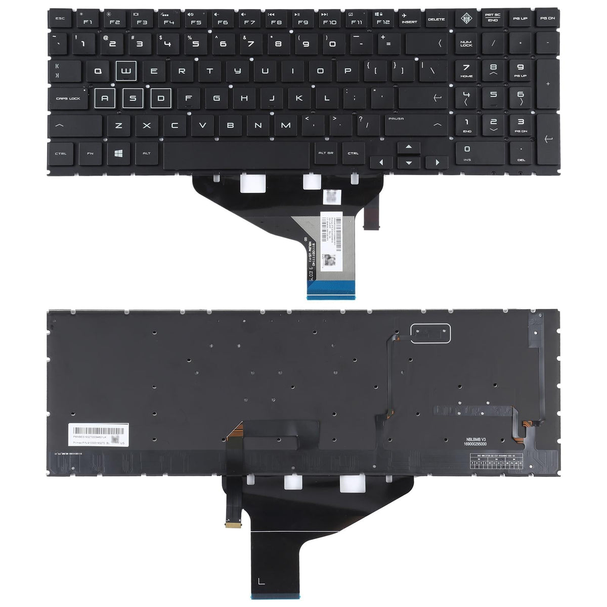 Hp Omen Us Keyboard With Rgb Backlight For 15 / 17 Series-1915197506707394565