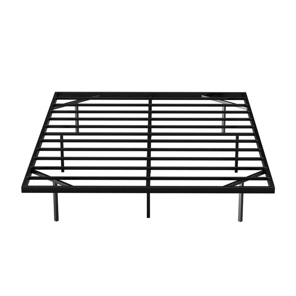 Artiss Queen Bed Frame,Floating Metal Bed Frame with Smart LED Lights - Sturdy Metal Platform Bed Base, Silent Design, Tool-Free Assembly, 300KG Capacity for Home/Hotel/Master Bedroom?