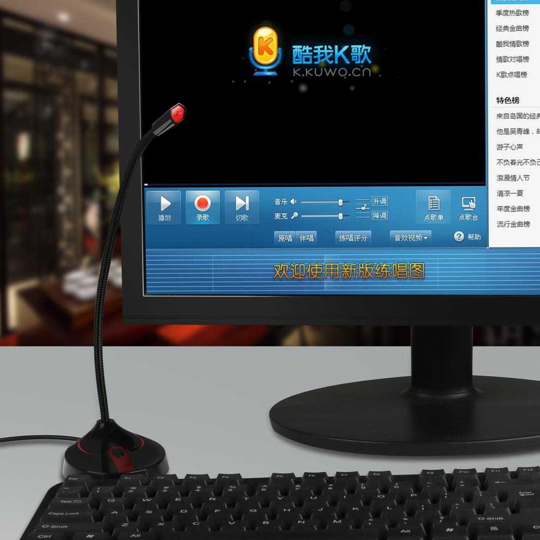 Flexible Usb Computer Microphone - 360 Degree Bendable - 2.2M-1915196997141401605