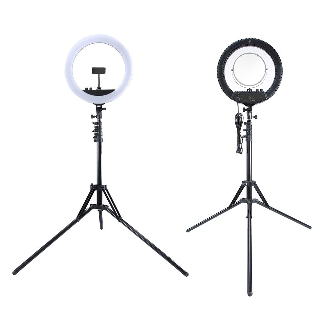 12 Two-Colour Dimmable Ring Fill Light With Tripod - 28W 100-240V-1915198249304723457
