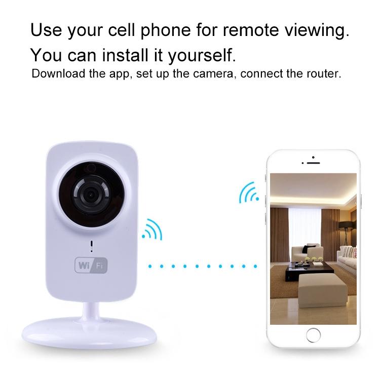 Smart Wireless Wifi Ip Camera With 1.0Mp Two-Way Audio Motion Detection & Night Vision-1915197077634289673