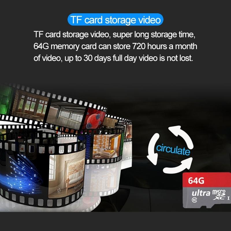 1.0Mp Wireless Wifi Ip Ir Camera - In / Outdoor - Night Vision - Motion Detection - 64Gb Max - 50M Ir Distance-1915198223606222854