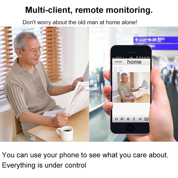 Smart Wireless Wifi Ip Camera With Motion Detection & Night Vision - 64Gb Tf Card Support-1915196991583948808