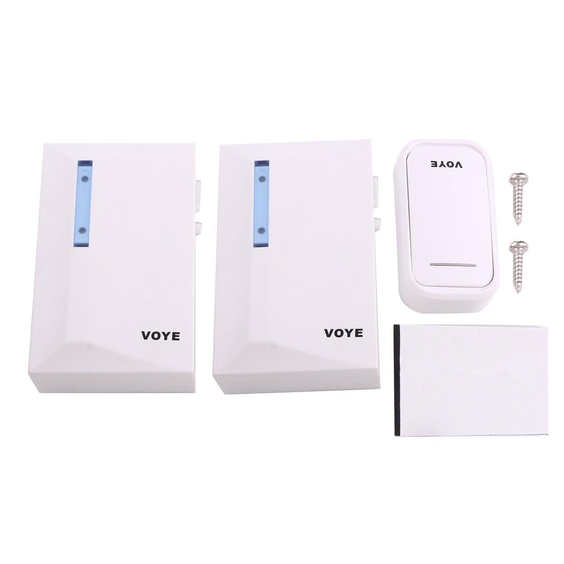 120M Range Smart Wireless Doorbell With Dual Receiver-1915198059025928201