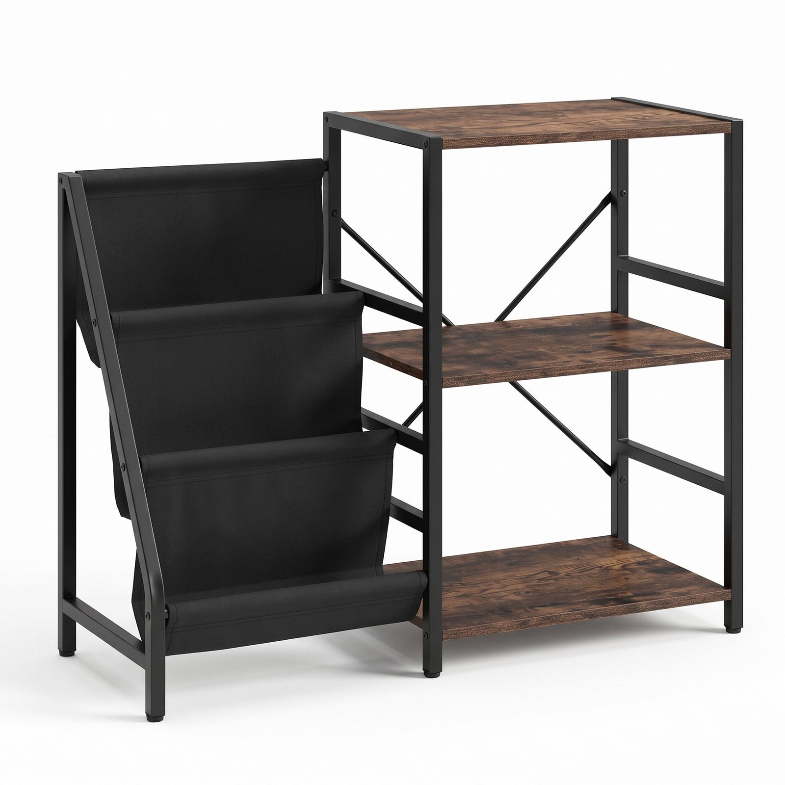 Artiss Record Player Stand with 3-Tier Vinyl Record Storage Turntable Stand