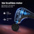 Everfit Massage Gun U-shaped Extended Handle Percussion Massager 4 Heads