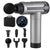 Everfit Massage Gun 30 Speed 6 Heads Vibration Muscle Massager Chargeable Black