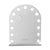 Embellir Makeup Mirror 40x50cm Dressing Vanity LED Bulb Light with 5x Magnification White Arch