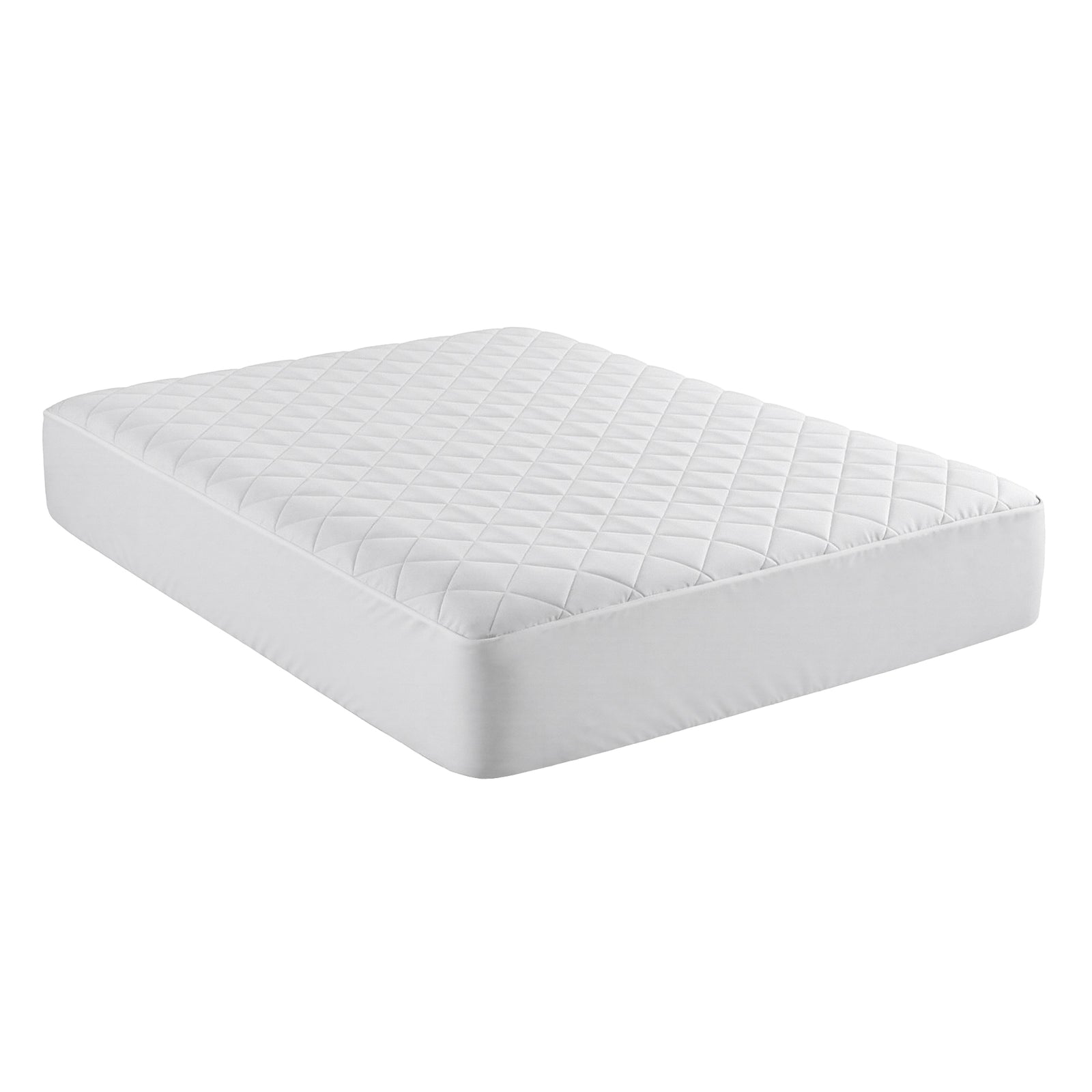 Giselle Waterproof Mattress Protector 100% Cotton Quilted Fitted Cover Double