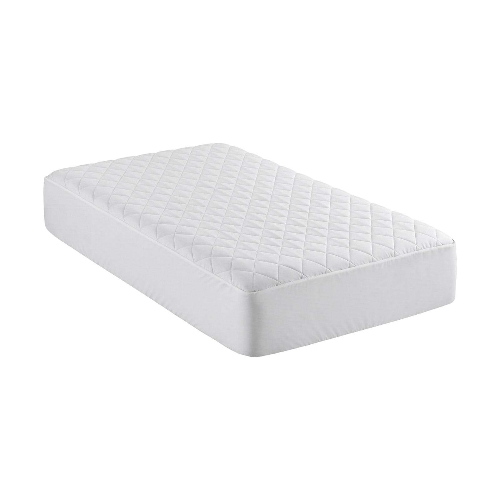 Giselle Waterproof Mattress Protector 100% Cotton Quilted Fitted Cover Single