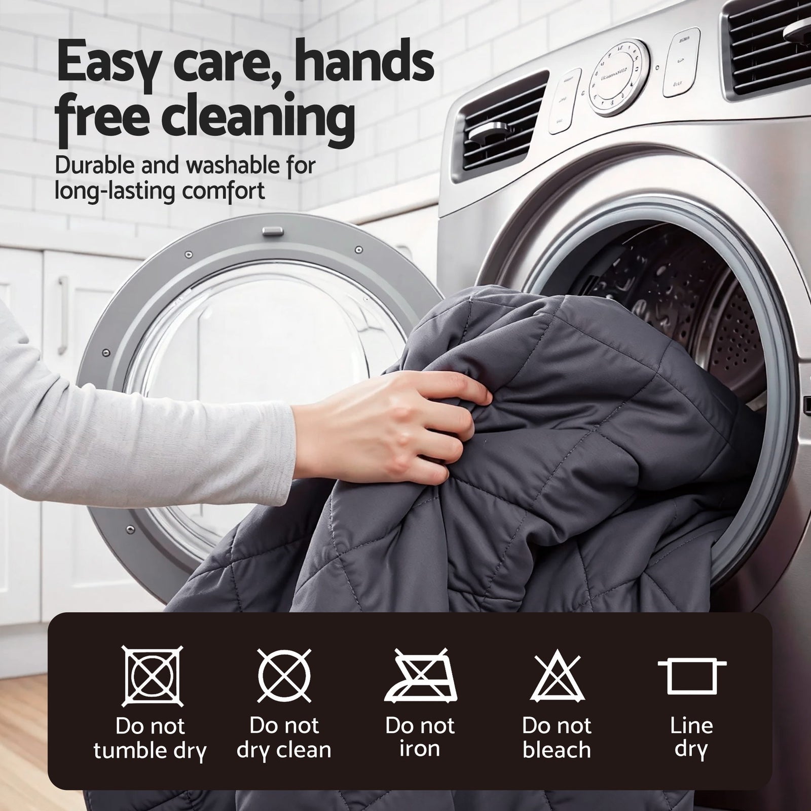 Giselle Water-Resistant Mattress Protector Microfiber 360° Fit King