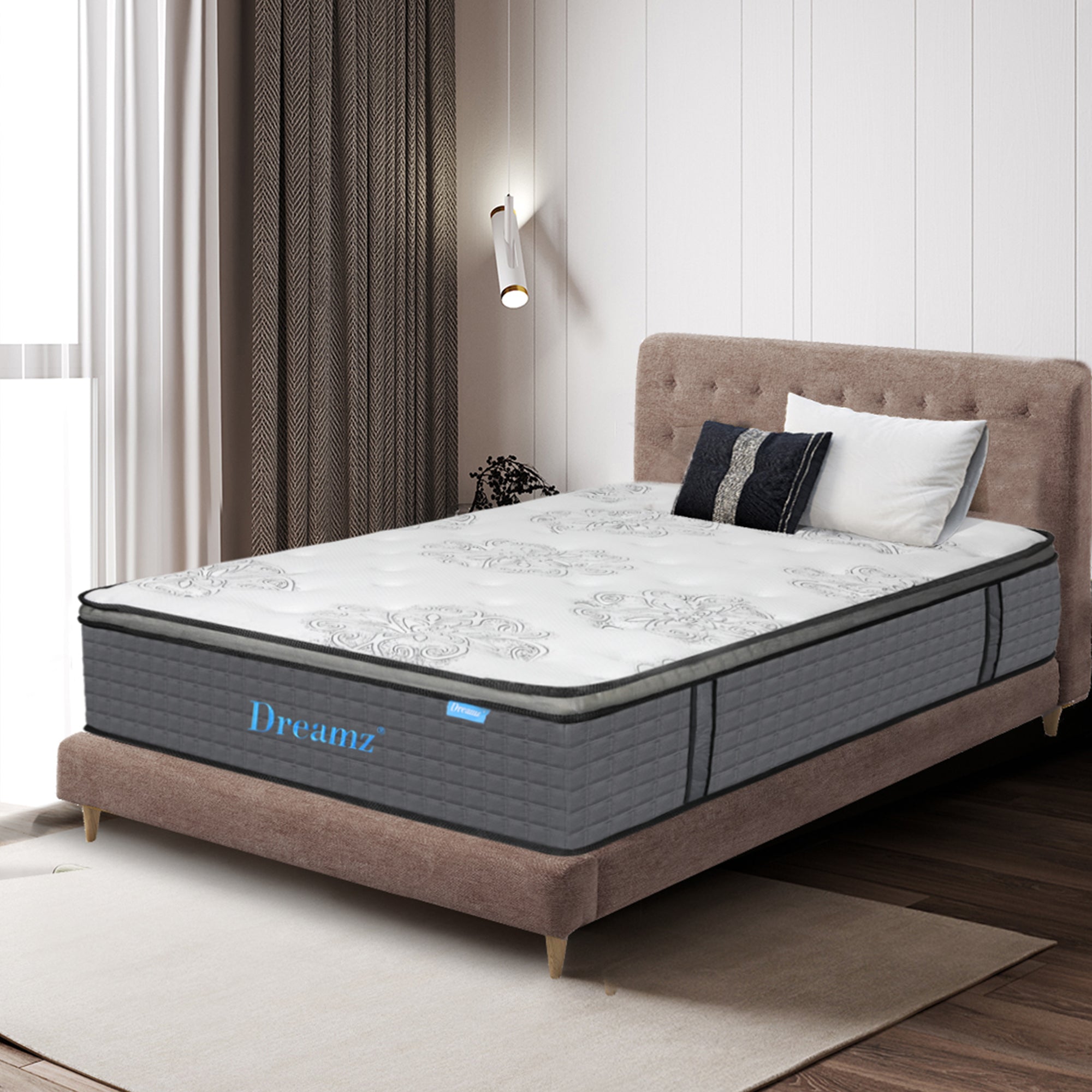Dreamz Spring Mattress Bed Pocket Egg Double-1973193574937923590