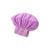Anyhouz Hair Bonnets Purple Microfibre Quick Hair Drying Bath Spa Bath Towels for Womens Shower Hat Bathroom Accessories