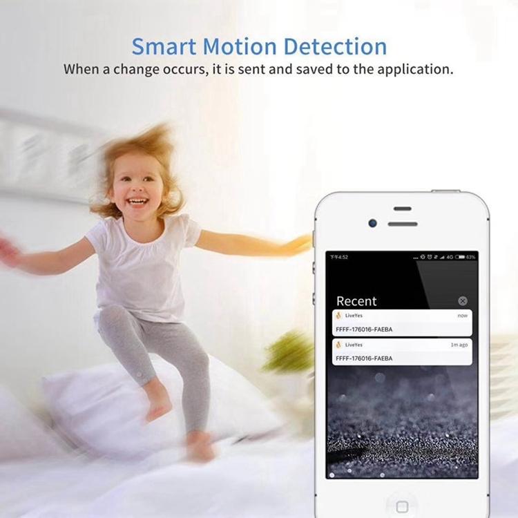 1080P Hd Wifi Ip Camera With Motion Detection And Night Vision - White-1915196636016021511