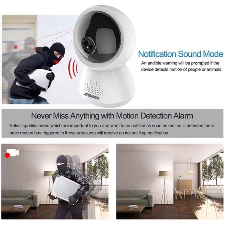 1080P Wifi Ip Camera With Motion Detection And Night Vision-1915196639593762824