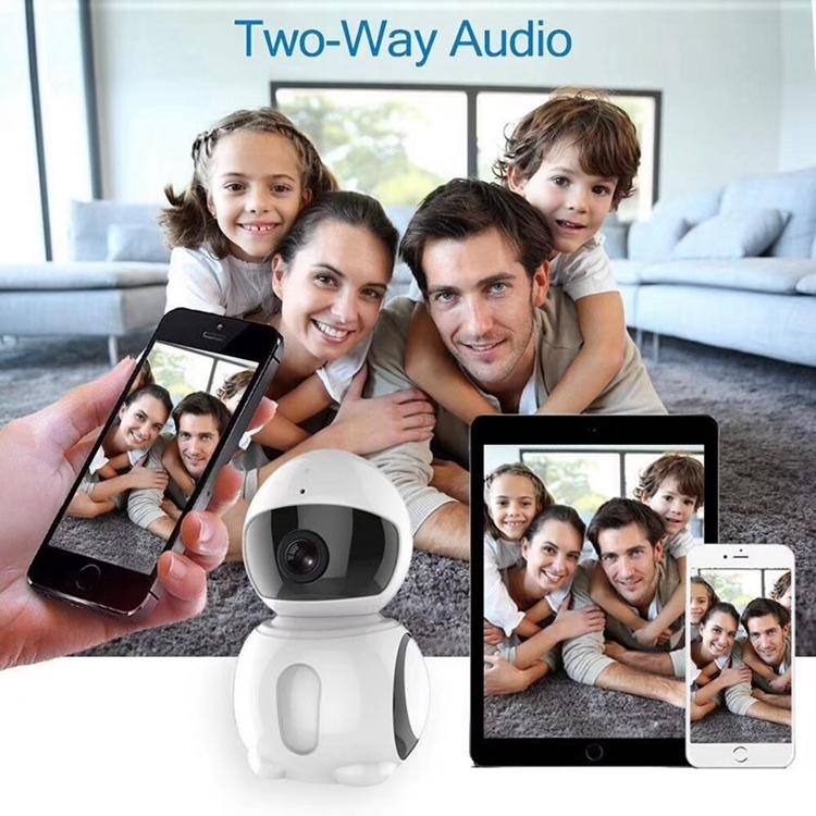 2.0Mp 1080P 1 / 2.7 Inch Hd Wifi Ip Camera Support Motion Detection / Night Vision White-1915196642202619910