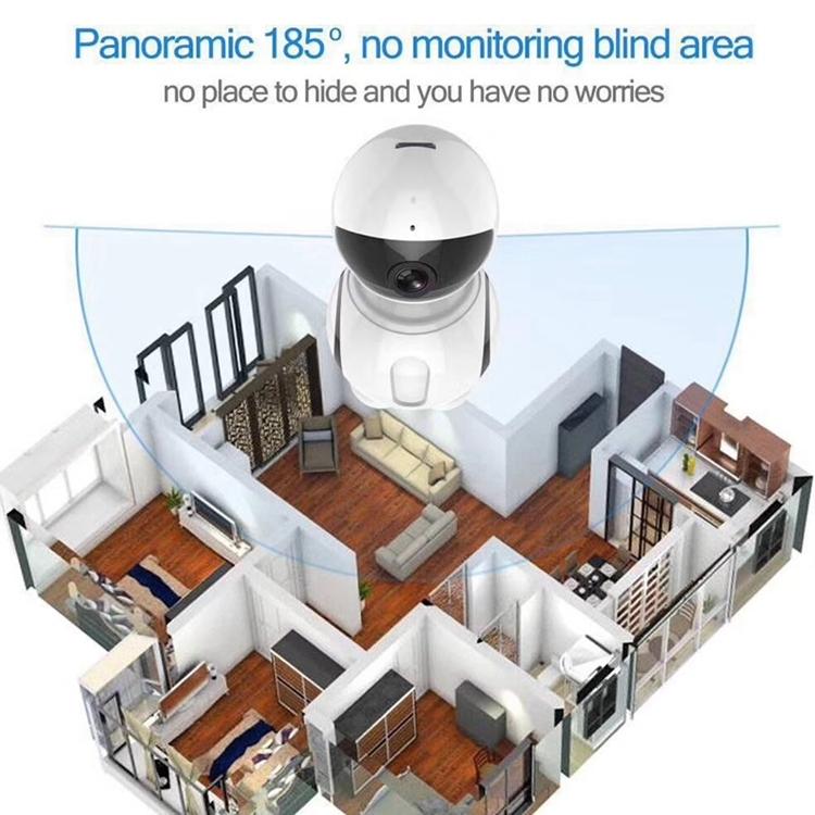 2.0Mp 1080P 1 / 2.7 Inch Hd Wifi Ip Camera Support Motion Detection / Night Vision White-1915196642202619911