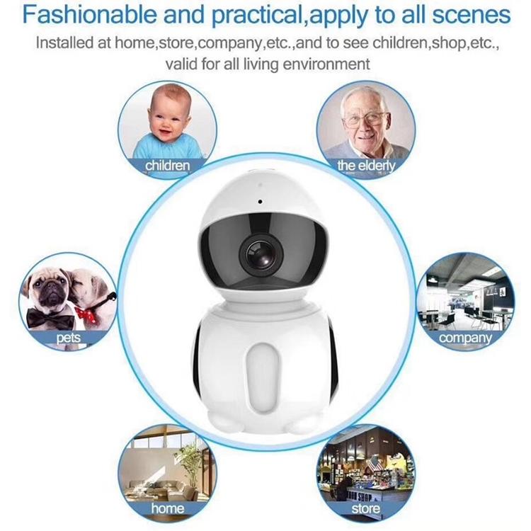 2.0Mp 1080P 1 / 2.7 Inch Hd Wifi Ip Camera Support Motion Detection / Night Vision White-1915196642202619912