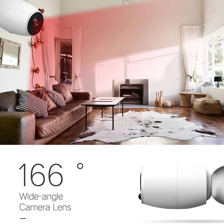 1.3Mp 960P Wifi Ip Camera With Tripod Holder - Motion Detection & Night Vision White-1915196625513484294