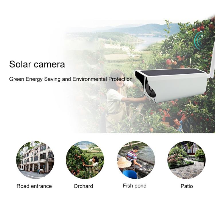 1080P Solar Wifi Battery Camera With Motion Detection & Night Vision - 32Gb Sd Card Support-1915197158240423943