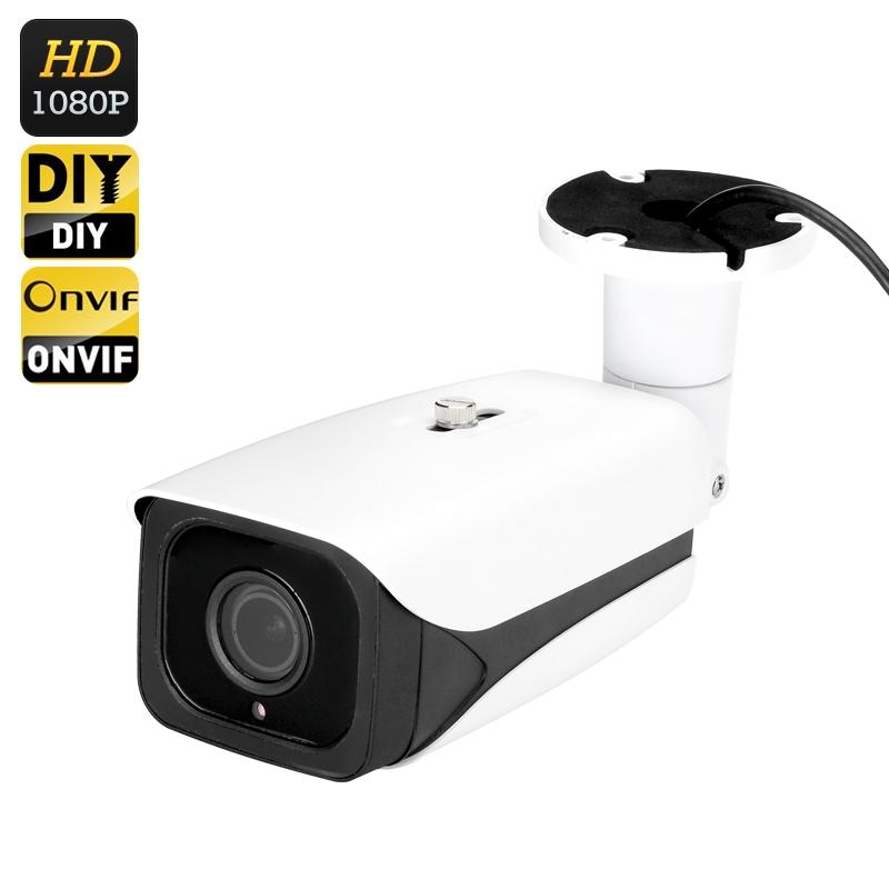 5Mp Ip Camera With Auto Focus And 4X Zoom - White-1915196627900043265
