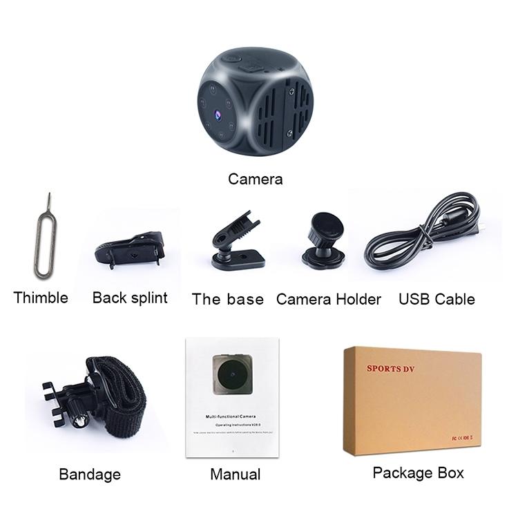 Wireless Hd Camera With Night Vision & Motion Detection - Ideal For Sports & Home Use-1915196992070488071