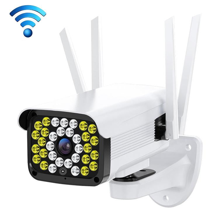 Hd Outdoor Surveillance Camera With Voice Intercom Night Vision Human Detection And Tf Card Slot-1915196616671891465