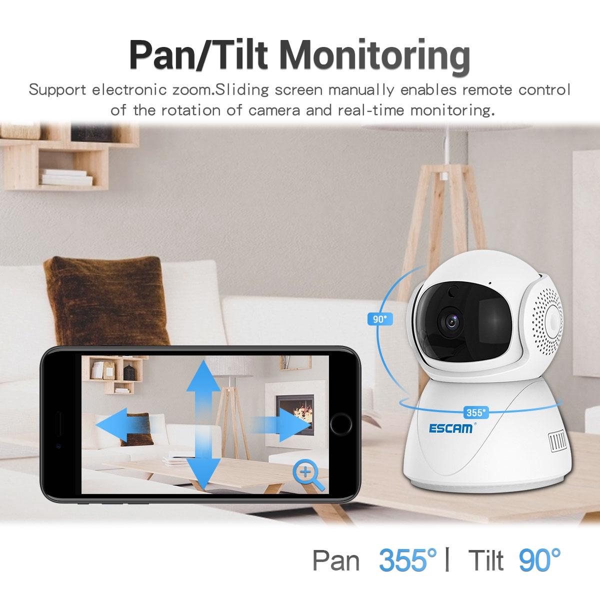 1080P Dual-Band Wifi Ip Camera With Night Vision Motion Detection Auto Tracking Tf Card And Two-Way Audio-1915196610950860808