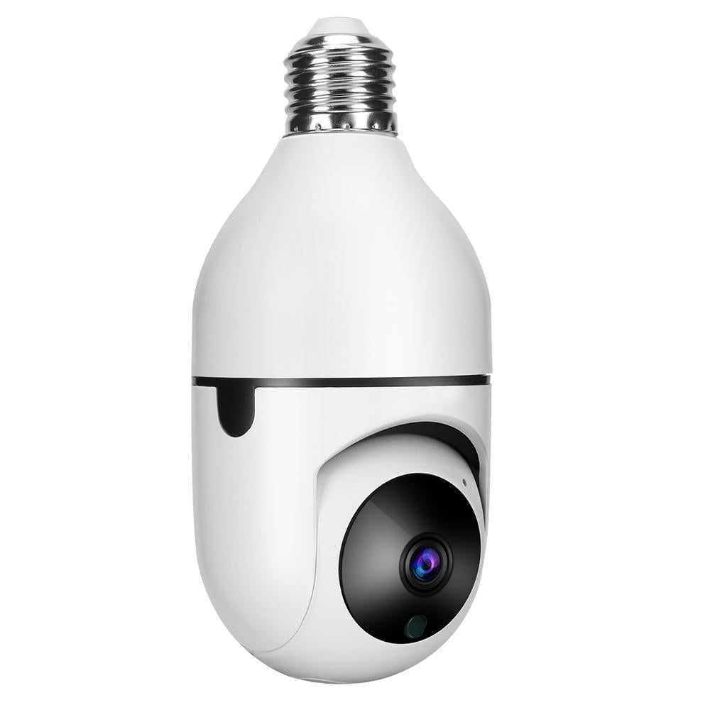 Smart Dual-Band Wifi Outdoor Light Bulb Camera - 1080P Hd 2.0Mp Infrared Night Vision Two-Way Audio Motion Detection Tf Card Support-1915197285042622464