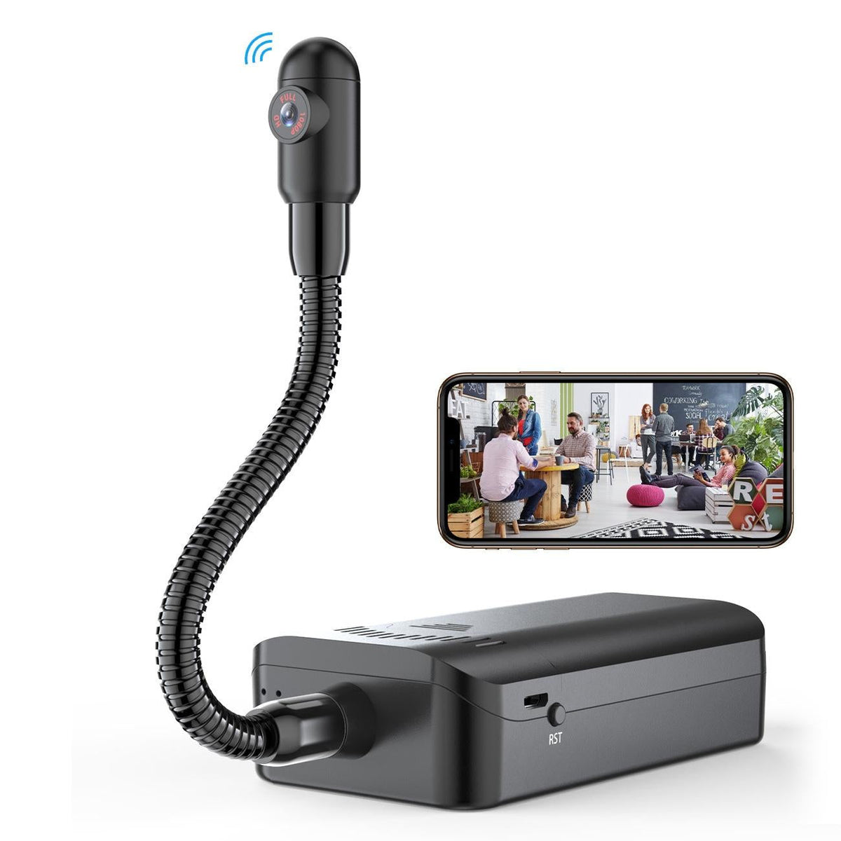 1080P Hd Wifi Snake Tube Camera With Motion Detection-1915196614188863488