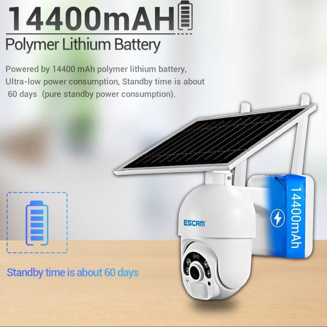 1080P Solar Wifi Camera With Motion Detection & Night Vision-1915197379028586500