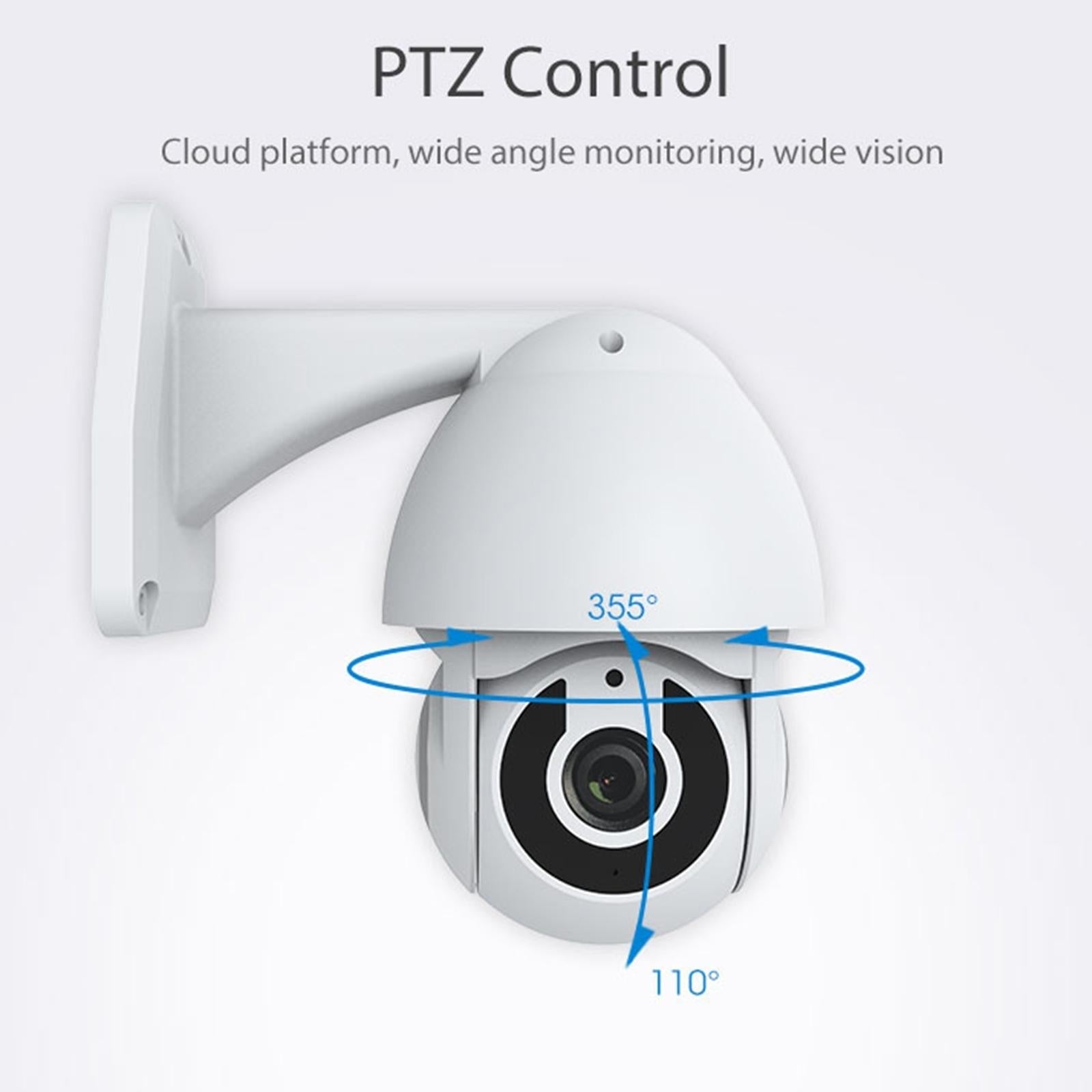 Outdoor Wifi Smart Pt Ip Camera - White-1915196630907359234