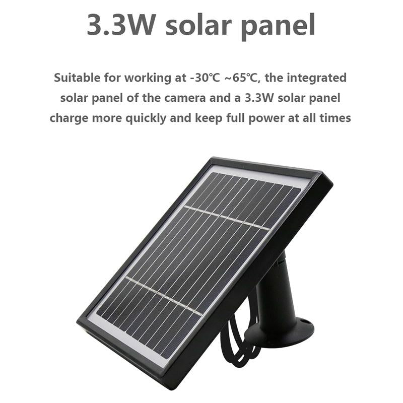 1080P Solar Power Security Camera With Motion Detection & Waterproof Design-1915196622212567044