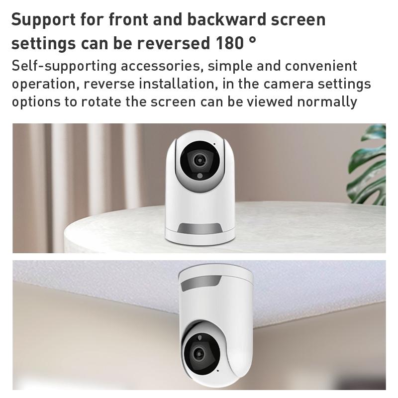 Smart Wifi Pan-Tilt Camera With 1080P Resolution Tf Card Support Two-Way Audio Motion Detection And Night Vision-1964932158288171014
