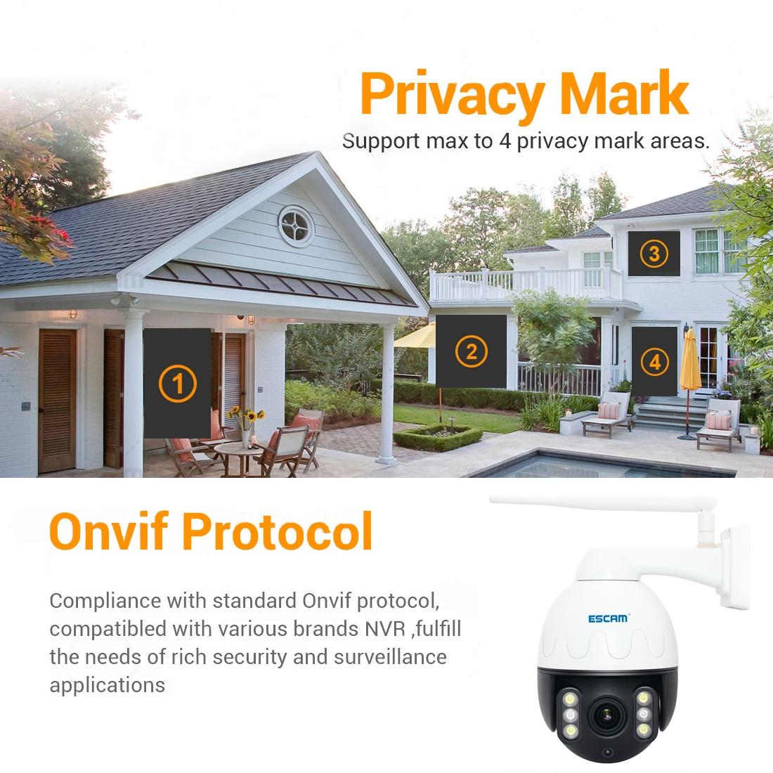 5Mp Wifi Waterproof Ip Camera With Pan / Tilt / 4X Zoom Two-Way Talk & Night Vision-1964932160448237571