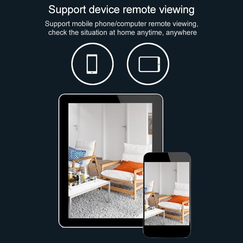 1080P Hd Wifi Ip Camera With Night Vision Motion Detection Two-Way Intercom & Tf Card Support-1915196612221734920