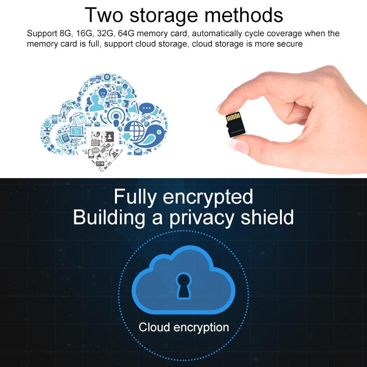 1080P Hd Wireless Ip Camera With 2.0Mp Motion Detection Two-Way Audio Night Vision & Tf Card Support-1964932156186824707