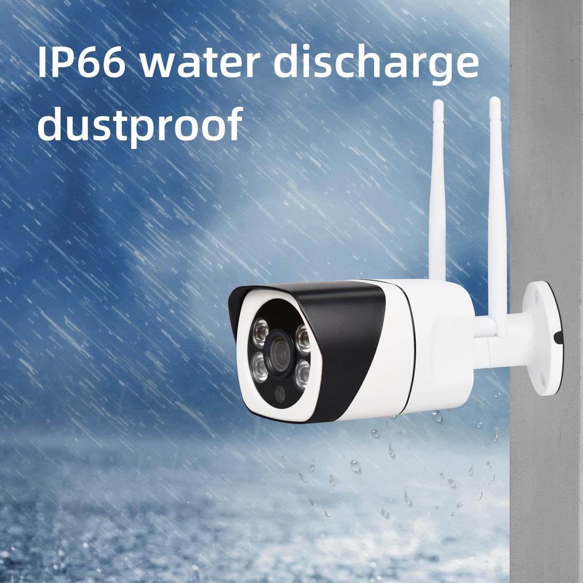 Wireless Ip Camera With 1080P Hd Motion Detection Night Vision And Tf Card Support-1964932156904050691