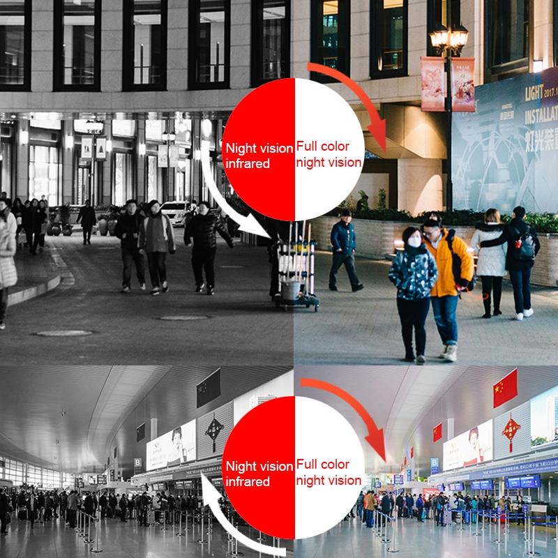 Waterproof 360 Degree Ptz Wifi Camera With 1080P Resolution 3.0Mp Lens Two-Way Voice Motion Detection And 128Gb Tf Card-1915196618534162435