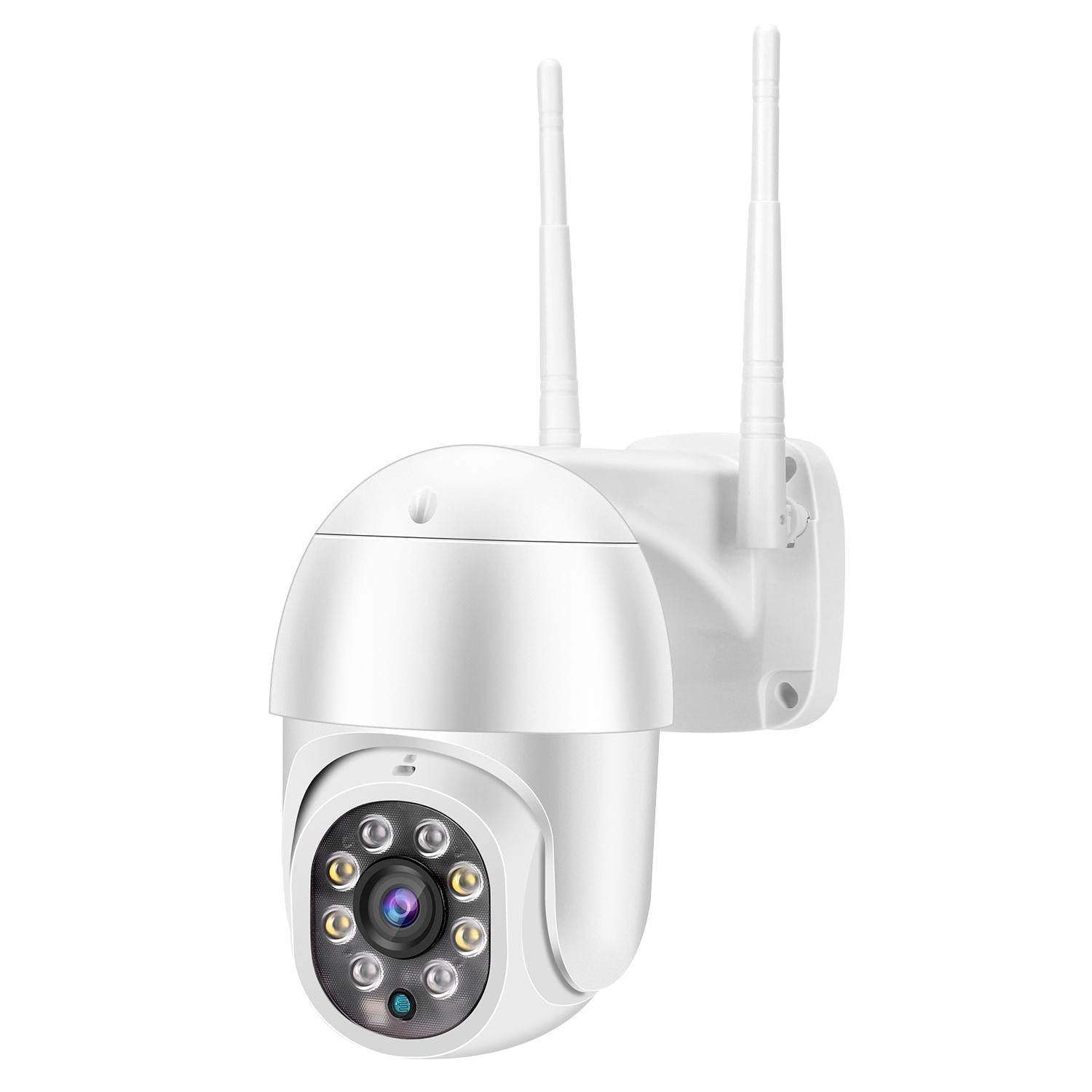 Waterproof Ptz Wifi Camera With Night Vision & Two-Way Voice Intercom & Motion Detection-1915196610644676608