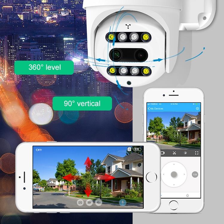 1080P Wireless Ip Camera With Motion Detection & Night Vision - Tf Card Support-1915196613043818503