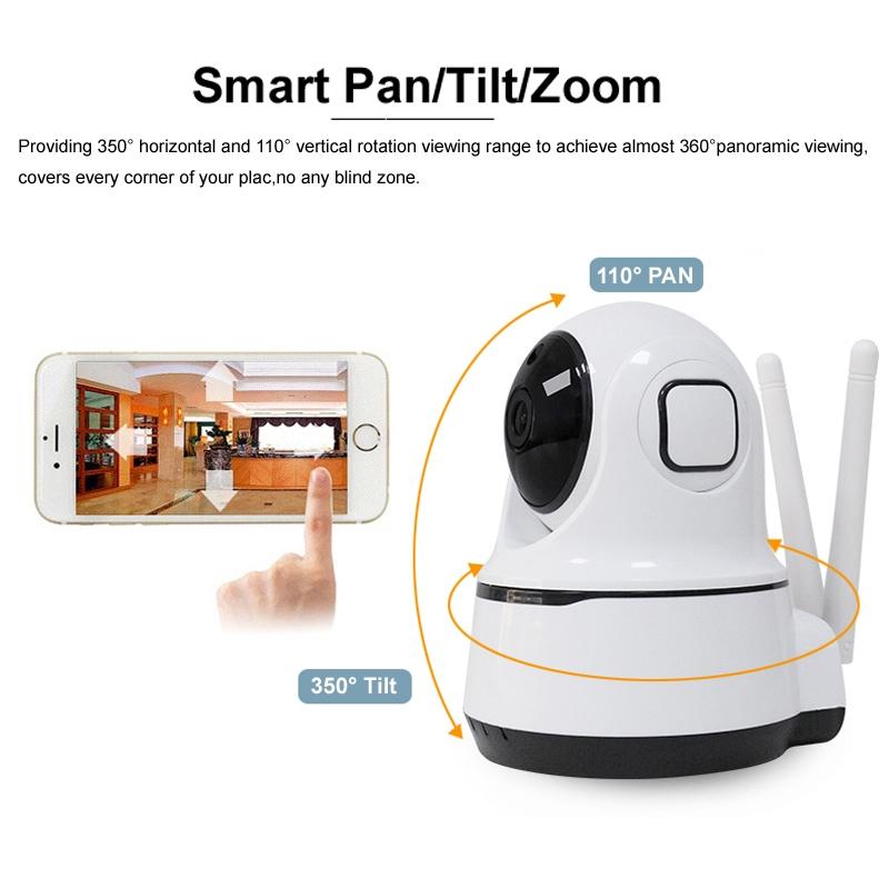 1080P Wireless Ip Camera With Motion Detection & Night Vision-1915196614486659079