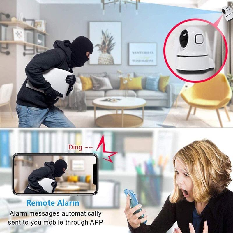 1080P Wireless Ip Camera With Motion Detection & Night Vision-1915196614486659080